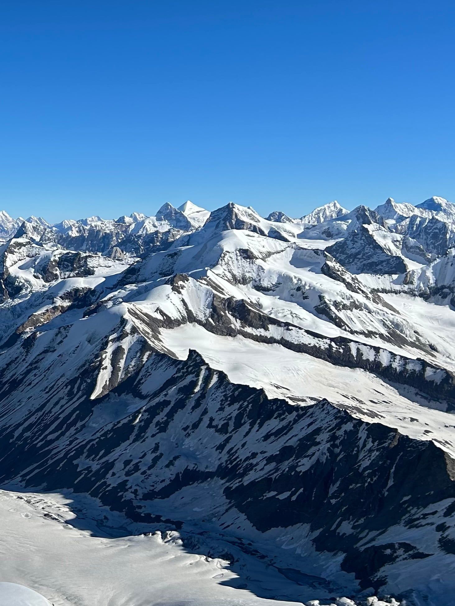 Garhwal panorama from Black Peak