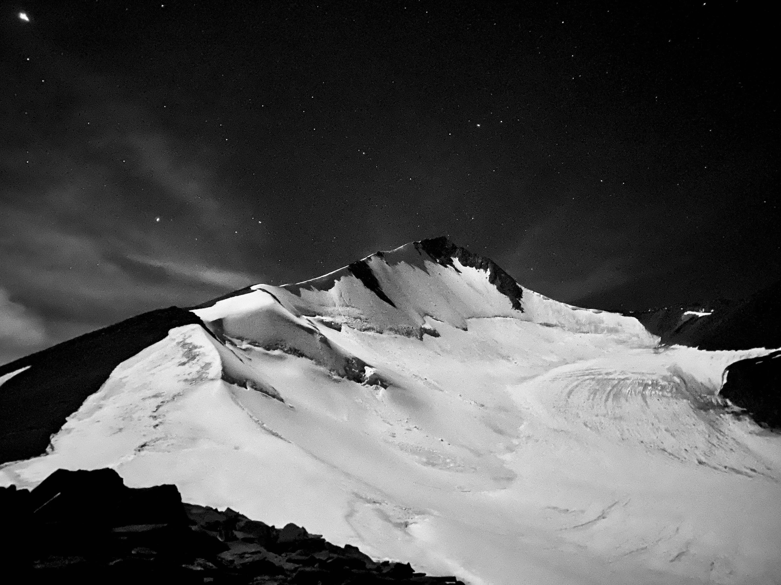 Dzo Jongo East — Moonlit Summit Dome, Ladakh, India