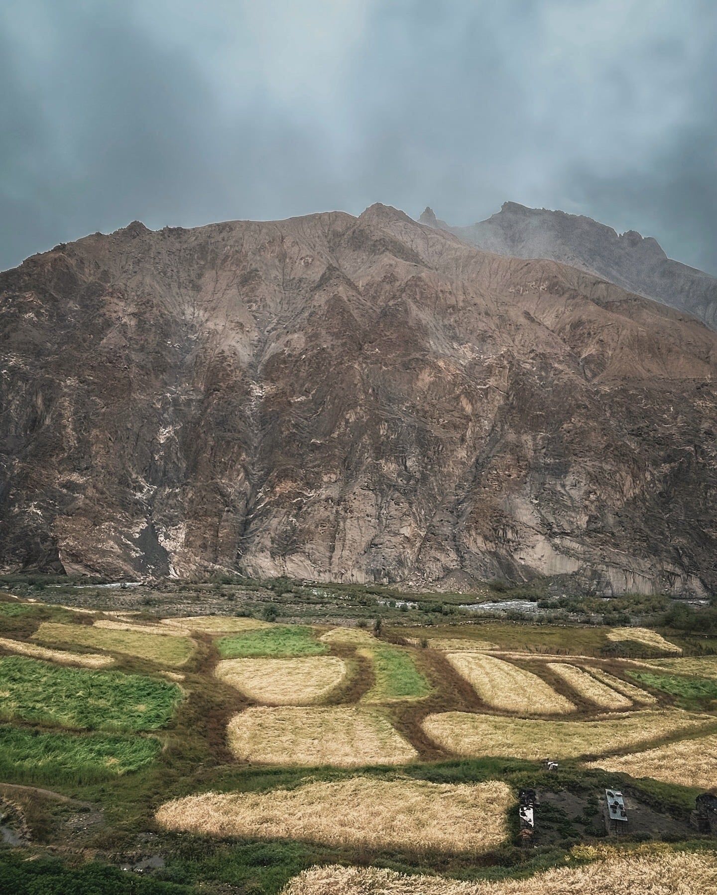 Kang Yatse II — Markha Valley Fields Cliffs, Ladakh, India