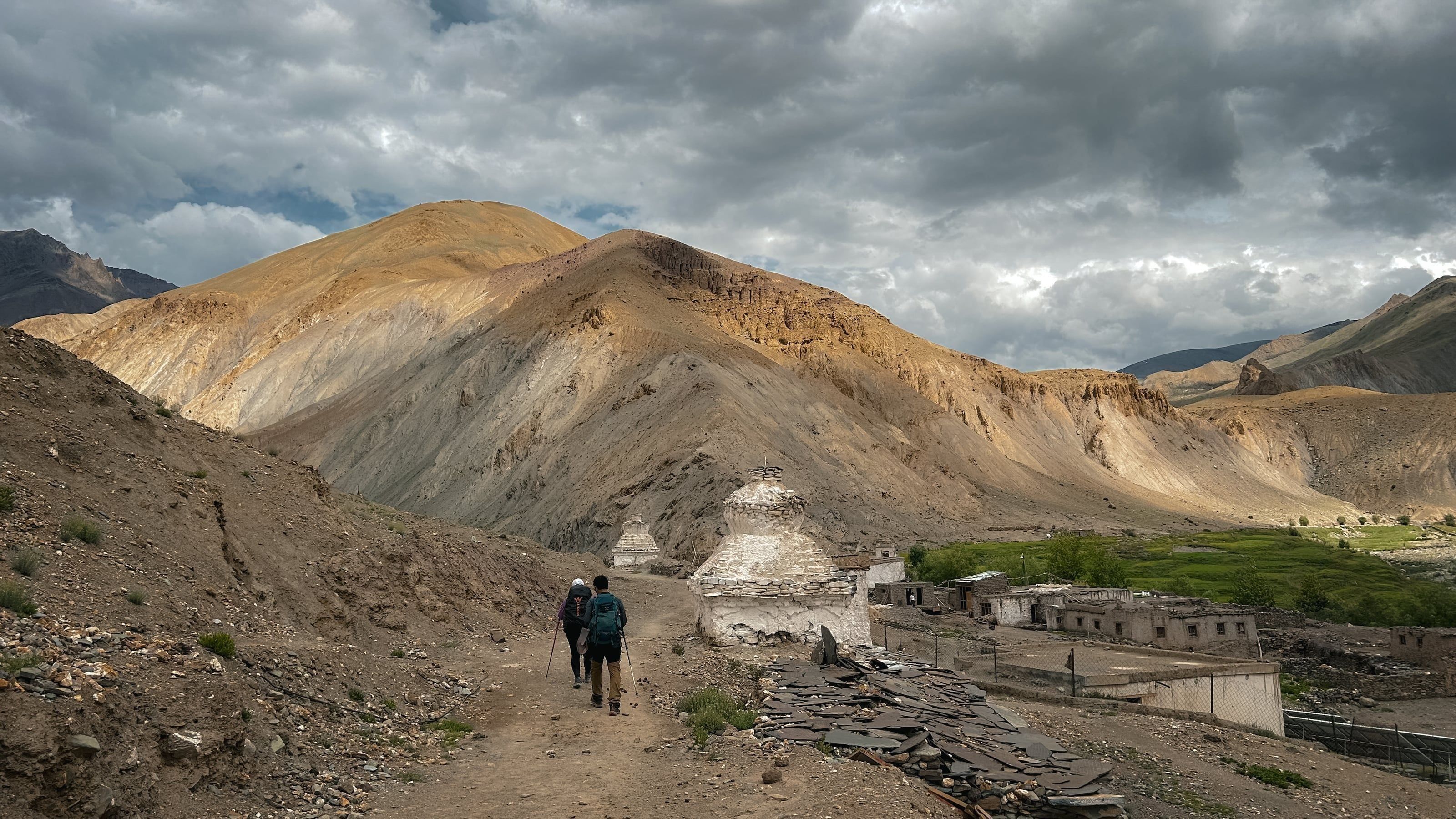 Kang Yatse II — Markha Village Chortens, Ladakh, India
