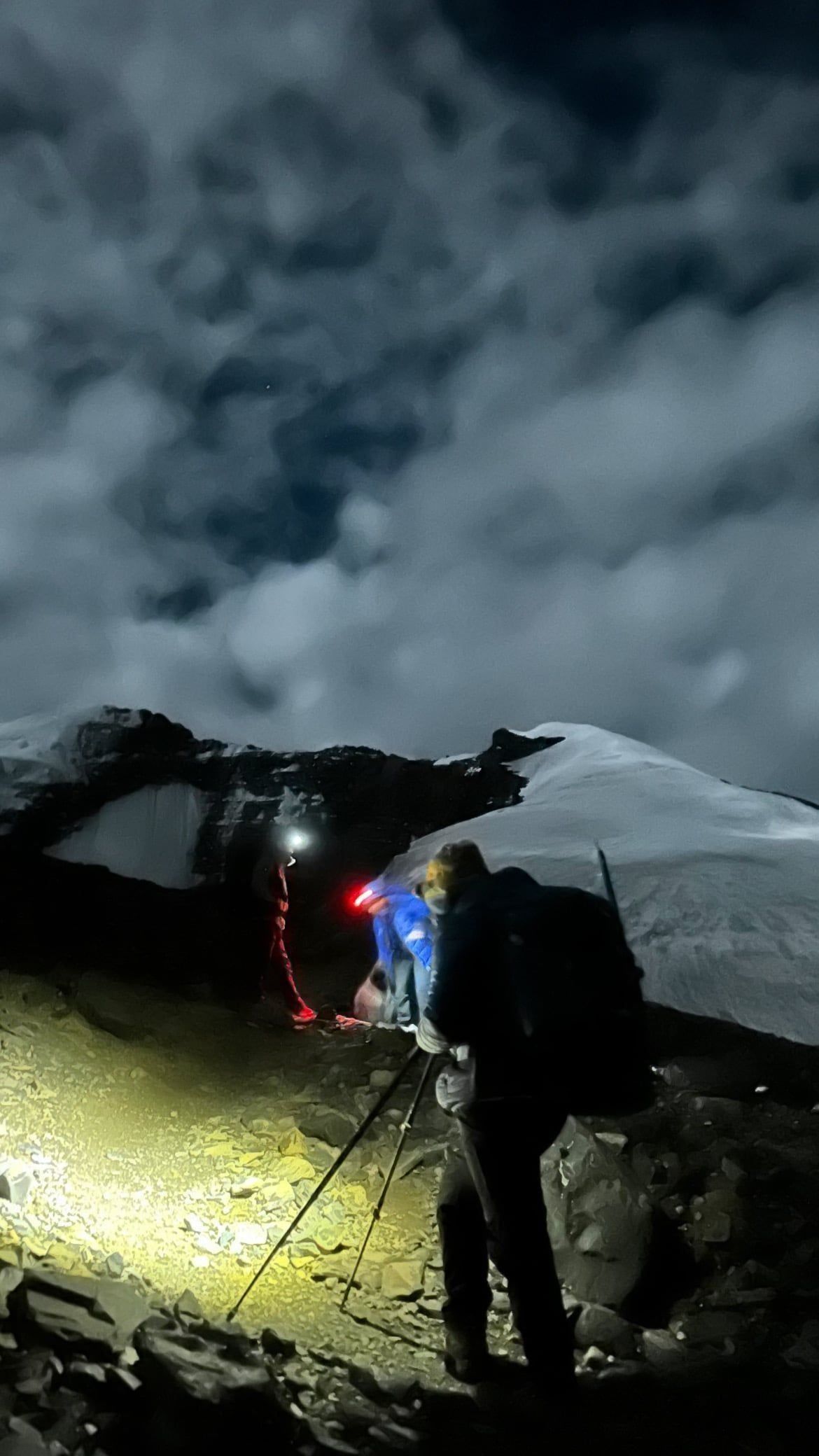 Kang Yatse II — Pre Dawn Summit Push Headlamps, Ladakh, India
