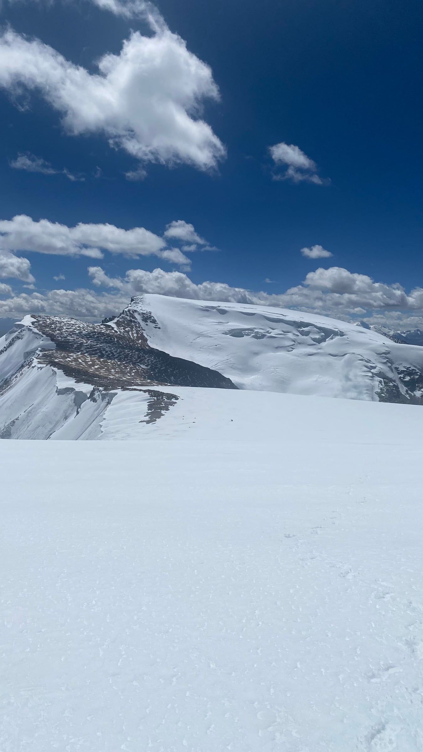 Mentok Kangri II — Summit Dome Snowfield, Ladakh (Tso Moriri), India